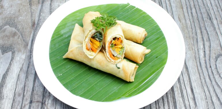 The Translucent Crunch: "Glow-Wrap" Spring Rolls for Cellular Hydration