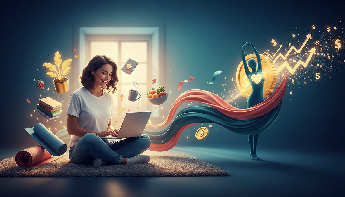Why Earning From Home Can Supercharge Your Wellness Journey