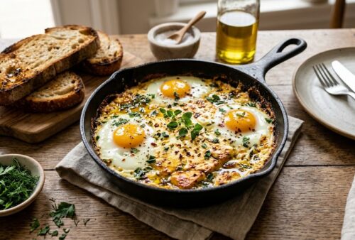 Baked Feta Eggs: The Breakfast That Feels Fancier Than It Is