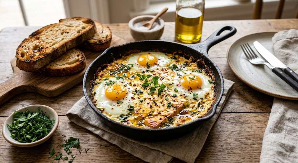 Baked Feta Eggs: The Breakfast That Feels Fancier Than It Is