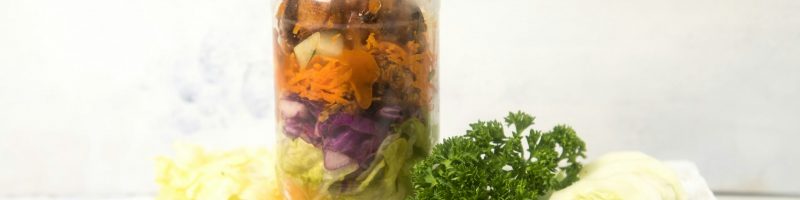 The Vertical Vault: How the Mason Jar Taco Salad Solves the "Soggy Lunch" Syndrome