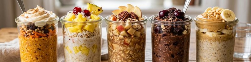 Overnight Oats That Actually Taste Like a Treat (Not a Chore)