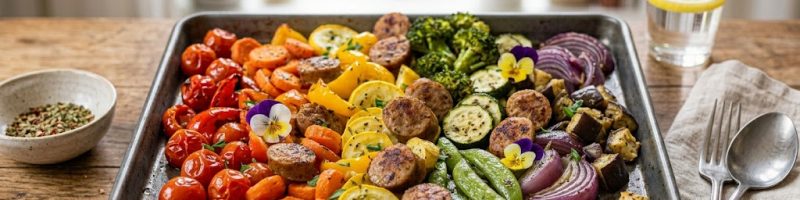 One-Pan Wonders: Healthy Sheet Pan Dinners for Almost No Cleanup